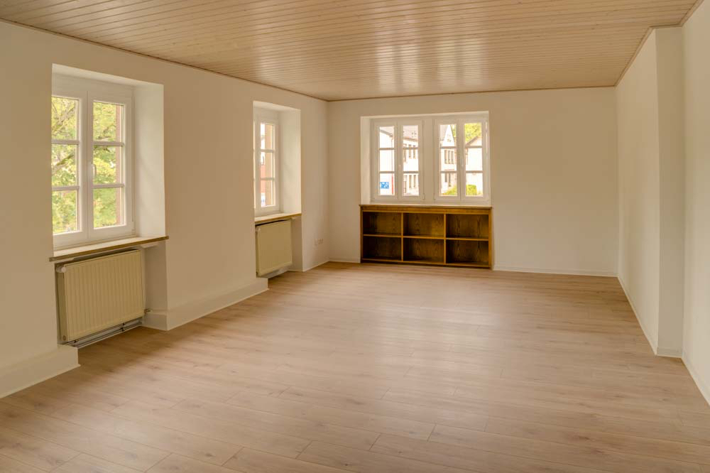 Raum mit 31 qm Blickrichtung West